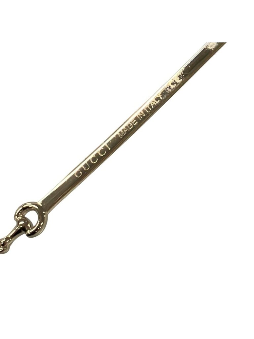 Gucci Sunglasses Wellington Black Gold Dark Brown Eyewear - Picture 4 of 8